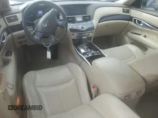 2013 Infiniti M37 with VIN JN1BY1AR1DM601438, listed as a Copart auction lot 79916434 with 212,229 mi miles and Salvage Title. Bid and sale history available at carsss.com. Image 8.