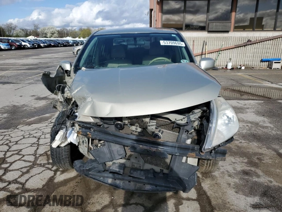 2007 Nissan Versa SL with VIN 3N1BC11E57L445561, listed as a Copart auction lot 53709695 with 143,925 mi miles and Salvage title. Bid and sale history available at DreamBid. Image 5.