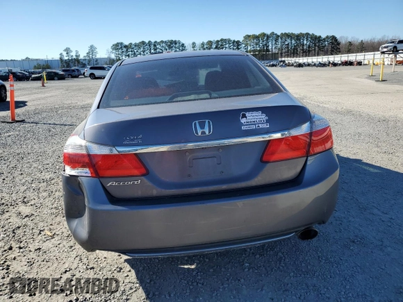 2015 Honda Accord Sedan LX with VIN 1HGCR2F34FA009255, listed as a Copart auction lot 46660595 with 210,843 mi miles and Salvage Title. Bid and sale history available at carsss.com. Image 6.