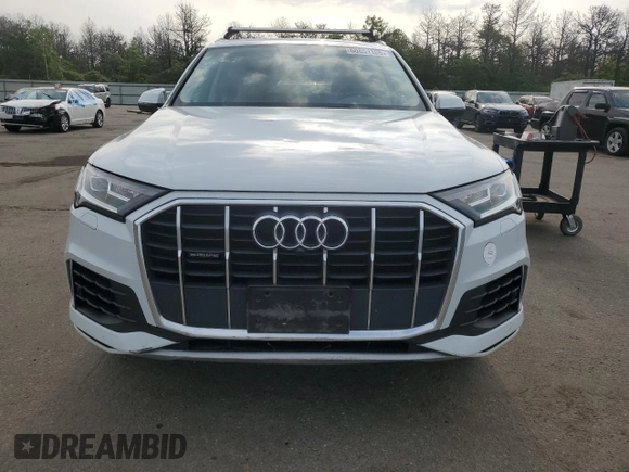 2020 Audi Q7 Premium with VIN WA1AXAF78LD000670, listed as a Copart auction lot 60651165 with 63,220 mi miles and Clean title. Bid and sale history available at DreamBid. Image 5.