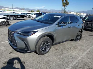 2023 Lexus NX with VIN JTJAKCEZ1P5008237, listed as a Copart auction lot 38348174 with 8,691 mi miles. Bid and sale history available at carsss.com. Image 1.