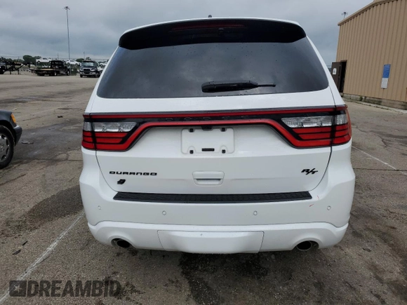 2023 Dodge Durango R/T with VIN 1C4SDJCT4PC549993, listed as a Copart auction lot 61416105 with 37,315 mi miles and Salvage title. Bid and sale history available at DreamBid. Image 6.