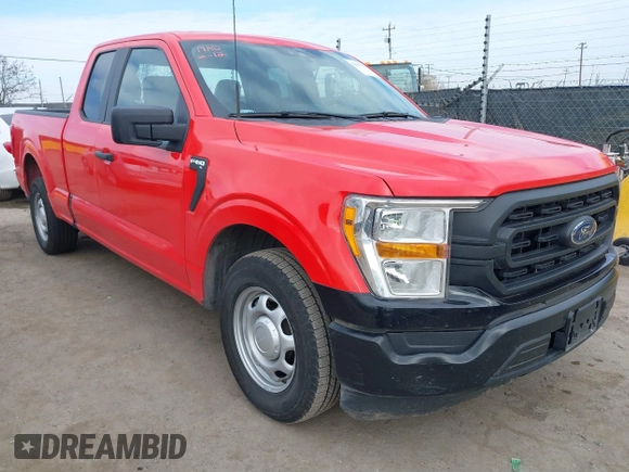 2021 Ford F-150 XL with VIN 1FTEX1C87MKD91747, listed as a IAAI auction lot 41567531 with 146,817 mi miles and . Bid and sale history available at DreamBid. Image 1.