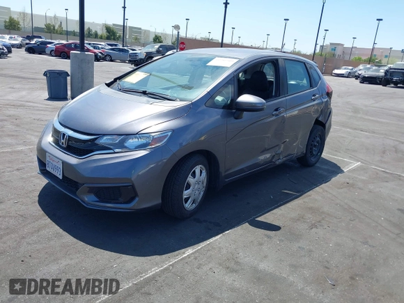 2020 Honda Fit LX with VIN 3HGGK5H44LM728355, listed as a IAAI auction lot 41986509 with 24,395 mi miles. Bid and sale history available at carsss.com. Image 2.