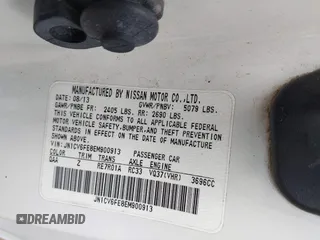 2014 Infiniti Q60 with VIN JN1CV6FE8EM900913, listed as a IAAI auction lot 42218629 with 92,991 mi miles and . Bid and sale history available at DreamBid. Image 9.