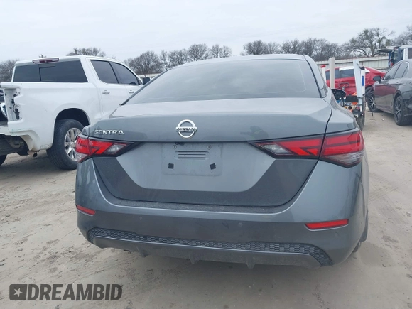 2020 Nissan Sentra S with VIN 3N1AB8BV4LY264955, listed as a IAAI auction lot 41633856 with 14,631 mi miles. Bid and sale history available at carsss.com. Image 16.