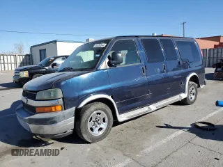 2005 Chevrolet Express Cargo Van YF7 Upfitter with VIN 1GBFG15T251252837, listed as a Copart auction lot 84286644 with 240,872 mi miles and Salvage Title. Bid and sale history available at carsss.com. Image 1.
