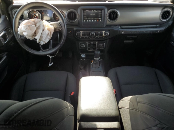 2023 Jeep Wrangler Willys with VIN 1C4HJXDN1PW523503, listed as a Copart auction lot 74976134 with 18,630 mi miles and Clean Title. Bid and sale history available at DreamBid. Image 8.