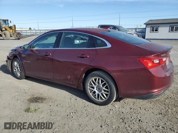 2016 Chevrolet Malibu LT with VIN 1G1ZE5ST5GF241680, listed as a Copart auction lot 54225435 with 81,884 mi miles and Salvage Title. Bid and sale history available at DreamBid. Image 2.