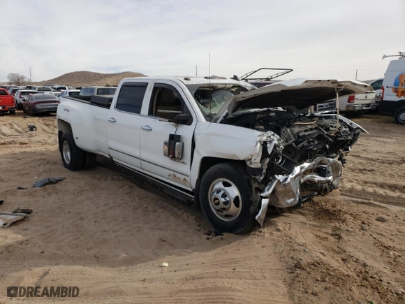 2016 Chevrolet Silverado 3500HD LTZ with VIN 1GC4K0E86GF140295, listed as a Copart auction lot 87054644 with 0 mi miles and Salvage Title. Bid and sale history available at carsss.com. Image 4.