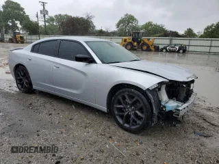2020 Dodge Charger SXT with VIN 2C3CDXBG3LH207930, listed as a Copart auction lot 53951115 with 92,468 mi miles and Salvage Title. Bid and sale history available at carsss.com. Image 4.