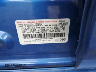 2008 Mitsubishi Lancer Evolution GSR with VIN JA3AW86V38U049989, listed as a Copart auction lot 84926554 with 99,312 mi miles and Salvage Title. Bid and sale history available at carsss.com. Image 13.