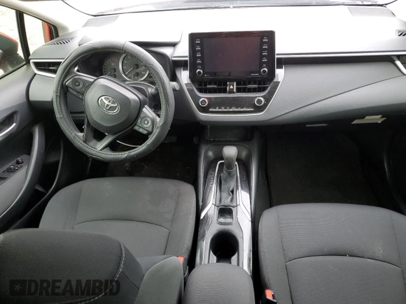 2021 Toyota Corolla LE with VIN JTDEPMAE8MJ124374, listed as a Copart auction lot 85019474 with 49,238 mi miles and Salvage Title. Bid and sale history available at DreamBid. Image 8.