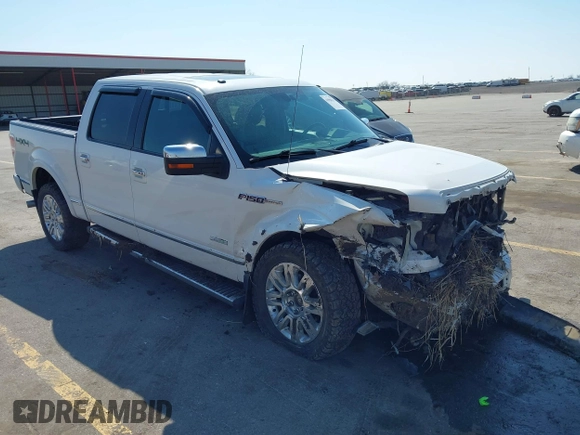 2014 Ford F-150 XL with VIN 1FTFW1ET4EFA15753, listed as a IAAI auction lot 41908571 with 161,901 mi miles. Bid and sale history available at carsss.com. Image 1.