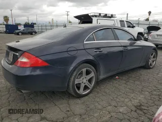 2006 Mercedes-Benz CLS-Class with VIN WDDDJ75X26A064448, listed as a Copart auction lot 52798345 with 251,982 mi miles and Salvage Title. Bid and sale history available at carsss.com. Image 3.