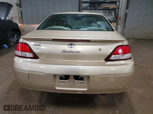 2001 Toyota Solara SE with VIN 2T1CF28PX1C520500, listed as a Copart auction lot 88973005 with 120,909 mi miles and Salvage Title. Bid and sale history available at carsss.com. Image 6.