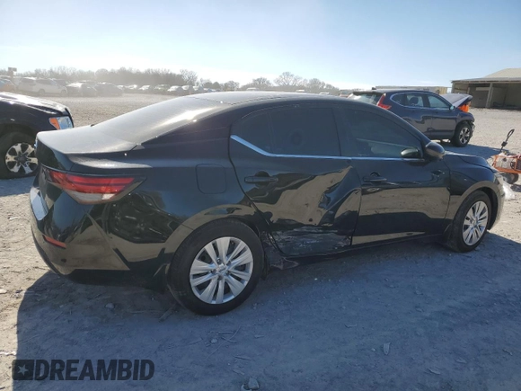 2023 Nissan Sentra S with VIN 3N1AB8BV2PY287687, listed as a Copart auction lot 50057175 with 28,014 mi miles and Salvage Title. Bid and sale history available at DreamBid. Image 3.