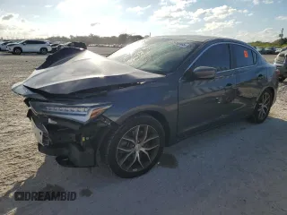 2020 Acura ILX w/Premium Pkg with VIN 19UDE2F73LA005857, listed as a Copart auction lot 43916965 with 61,220 mi miles and Non Repairable. Bid and sale history available at carsss.com. Image 1.