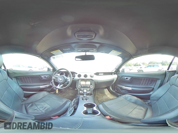 2015 Ford Mustang EcoBoost Premium with VIN 1FATP8UH1F5383908, listed as a Copart auction lot 61496505 with 146,875 mi miles and Salvage title. Bid and sale history available at DreamBid. Image 14.