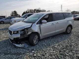 2021 Kia Sedona LX with VIN KNDMB5C16M6671642, listed as a Copart auction lot 49135565 with 46,403 mi miles and Salvage Title. Bid and sale history available at DreamBid. Image 1.