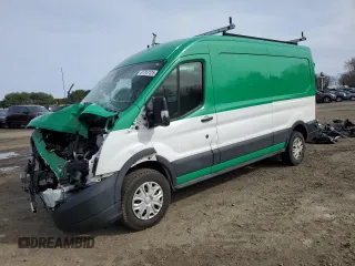 2019 Ford Transit with VIN 1FTYR2CM8KKB81889, listed as a Copart auction lot 51747125 with 110,488 mi miles and Salvage title. Bid and sale history available at DreamBid. Image 1.