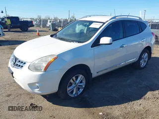 2013 Nissan Rogue S with VIN JN8AS5MTXDW024944, listed as a IAAI auction lot 41850245 with 156,670 mi miles. Bid and sale history available at carsss.com. Image 2.