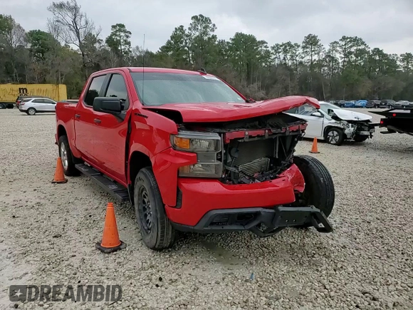2020 Chevrolet Silverado 1500 Custom with VIN 3GCPWBEK9LG336880, listed as a Copart auction lot 86697014 with 92,820 mi miles and Salvage Title. Bid and sale history available at carsss.com. Image 13.