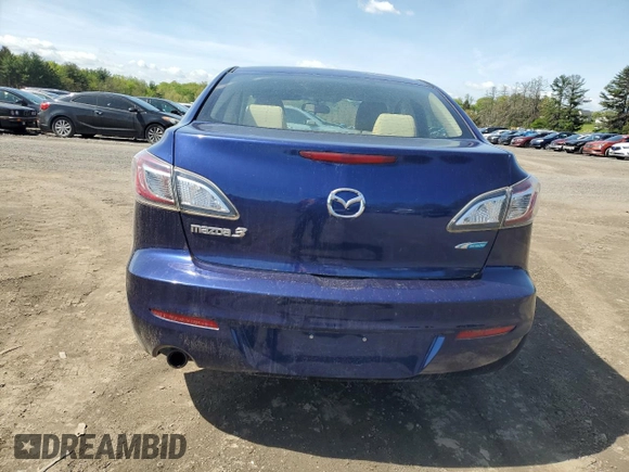2012 Mazda 3 i Touring with VIN JM1BL1V83C1651660, listed as a Copart auction lot 55129155 with 112,782 mi miles and Salvage Title. Bid and sale history available at DreamBid. Image 6.