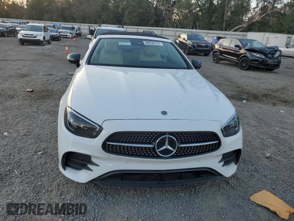 2023 Mercedes-Benz E-Class E 450 with VIN W1K1K5JB6PF187575, listed as a Copart auction lot 80550124 with 0 mi miles and Salvage Title. Bid and sale history available at carsss.com. Image 5.