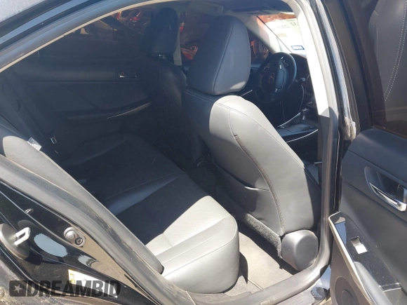 2015 Lexus IS 250 with VIN JTHBF1D21F5047167, listed as a IAAI auction lot 41952132 with 128,239 mi miles. Bid and sale history available at carsss.com. Image 8.