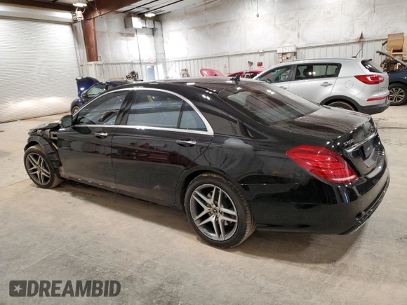 2017 Mercedes-Benz S 550 with VIN WDDUG8FB0HA339812, listed as a Copart auction lot 46506205 with 74,439 mi miles and Clean Title. Bid and sale history available at carsss.com. Image 2.