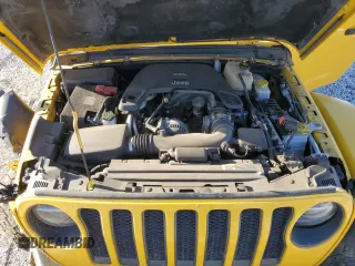 2020 Jeep Wrangler Unlimited Rubicon с VIN 1C4HJXFG3LW187460, выставлен на аукционе Copart как лот 50154435 с пробегом 87 981 миль миль и Списание • Salvage title. История ставок и продаж доступна на DreamBid. Изображение 12.