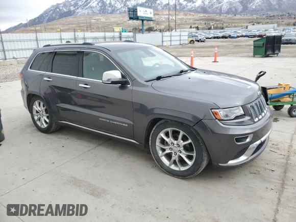 2014 Jeep Grand Cherokee Summit с VIN 1C4RJFJG4EC427075, выставлен на аукционе Copart как лот 49504095 с пробегом 147 342 миль миль и Списание • Salvage title. История ставок и продаж доступна на DreamBid. Изображение 4.