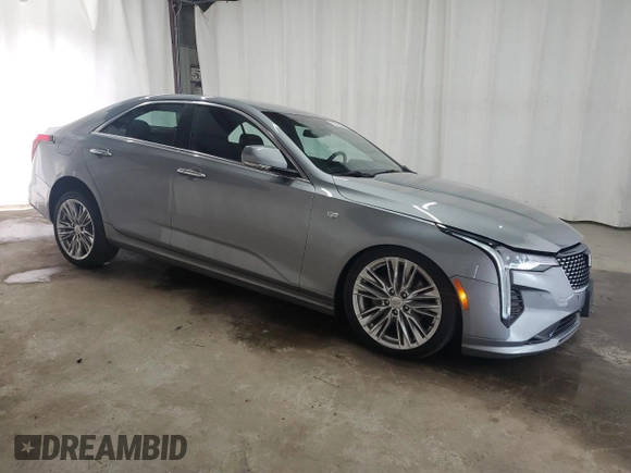 2024 Cadillac CT4 Premium Luxury z VIN 1G6DB5RK3R0113342, wystawiony jako Copart lot #85307904 z przebiegiem 27 347 mil mil oraz Czysty tytuł • Clean title. Historia ofert i sprzedaży dostępna na DreamBid. Obrazek 4.