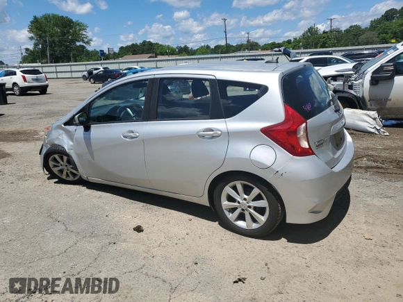 2016 Nissan Note S with VIN 3N1CE2CP8GL383446, listed as a Copart auction lot 56394545 with 137,055 mi miles and Salvage title. Bid and sale history available at DreamBid. Image 2.