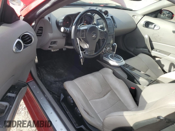 2007 Nissan 350Z Touring z VIN JN1BZ36A87M653584, wystawiony jako Copart lot #85269194 z przebiegiem 57 030 mil mil oraz Szkoda całkowita • Salvage title. Historia ofert i sprzedaży dostępna na DreamBid. Obrazek 8.