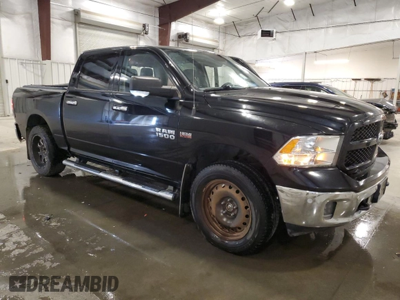 2014 Ram 1500 Big Horn with VIN 1C6RR7LT7ES451344, listed as a Copart auction lot 62100665 with 240,993 mi miles and Salvage title. Bid and sale history available at DreamBid. Image 4.