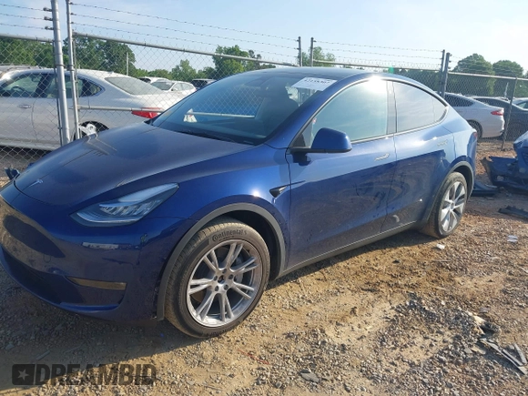 2023 Tesla Model Y Long Range with VIN 7SAYGDEE3PA114256, listed as a IAAI auction lot 42158307 with 19,975 mi miles and . Bid and sale history available at DreamBid. Image 16.