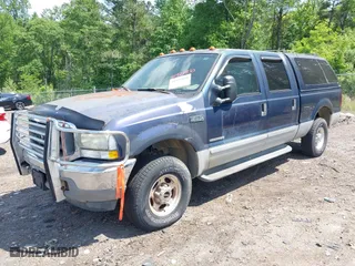 2002 Ford Super Duty F-250 XL with VIN 1FTNW21F92EB84282, listed as a IAAI auction lot 41925830 with 351,610 mi miles. Bid and sale history available at carsss.com. Image 2.