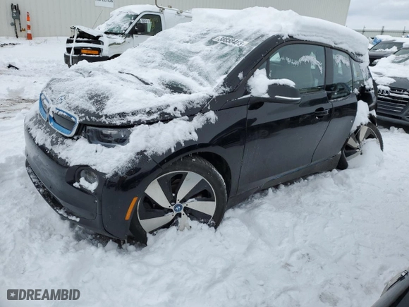 2017 BMW i3 with VIN WBY1Z8C32HV890917, listed as a Copart auction lot 38858423 with 0 mi miles. Bid and sale history available at carsss.com. Image 1.