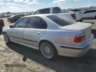 2003 BMW 5 Series 540iA with VIN WBADN63463GS57077, listed as a Copart auction lot 44601325 with 53,826 mi miles and Clean Title. Bid and sale history available at carsss.com. Image 2.