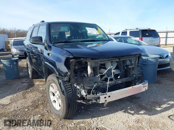 2023 Toyota 4Runner SR5 with VIN JTEMU5JR1P6125611, listed as a IAAI auction lot 41039223 with 35,923 mi miles and . Bid and sale history available at DreamBid. Image 1.