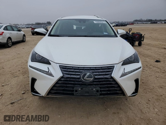 2020 Lexus NX 300 with VIN JTJAARBZ1L2176885, listed as a Copart auction lot 43062925 with 81,627 mi miles and Salvage title. Bid and sale history available at DreamBid. Image 5.