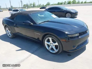2015 Chevrolet Camaro LT with VIN 2G1FD3D39F9271179, listed as a IAAI auction lot 41998092 with 95,179 mi miles. Bid and sale history available at carsss.com. Image 1.