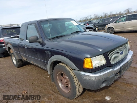 2001 Ford Ranger XL Fleet z VIN 1FTZR15E11PB68777, wystawiony jako IAAI lot #41673554 z przebiegiem 185 621 mil mil oraz . Historia ofert i sprzedaży dostępna na DreamBid. Obrazek 1.
