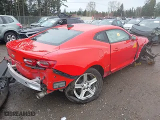 2022 Chevrolet Camaro 1LT with VIN 1G1FB1RX0N0112968, listed as a IAAI auction lot 39074668 with 45,835 mi miles. Bid and sale history available at carsss.com. Image 4.