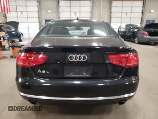 2014 Audi A8 3.0T z VIN WAURGAFD1EN009932, wystawiony jako Copart lot #84607914 z przebiegiem 87 981 mil mil oraz Szkoda całkowita • Salvage title. Historia ofert i sprzedaży dostępna na DreamBid. Obrazek 6.