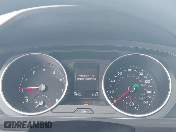 2019 Volkswagen Tiguan S с VIN 3VV1B7AX2KM131063, выставлен на аукционе IAAI как лот 41937501 с пробегом 59 402 миль миль и . История ставок и продаж доступна на DreamBid. Изображение 7.