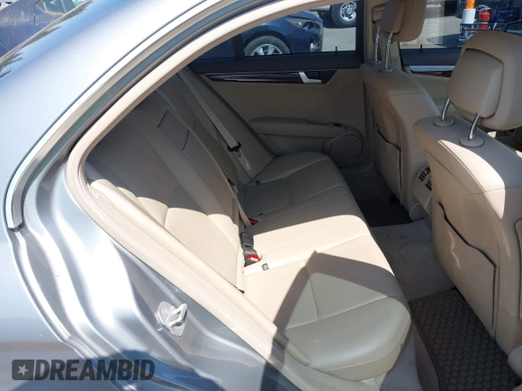 2013 Mercedes-Benz C-Class C 300 Sport with VIN WDDGF8AB7DG100594, listed as a IAAI auction lot 42108135 with 135,190 mi miles. Bid and sale history available at carsss.com. Image 8.