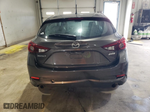 2017 Mazda 3 Touring with VIN 3MZBN1L76HM148152, listed as a Copart auction lot 63765625 with Not provided miles and Salvage title. Bid and sale history available at DreamBid. Image 6.